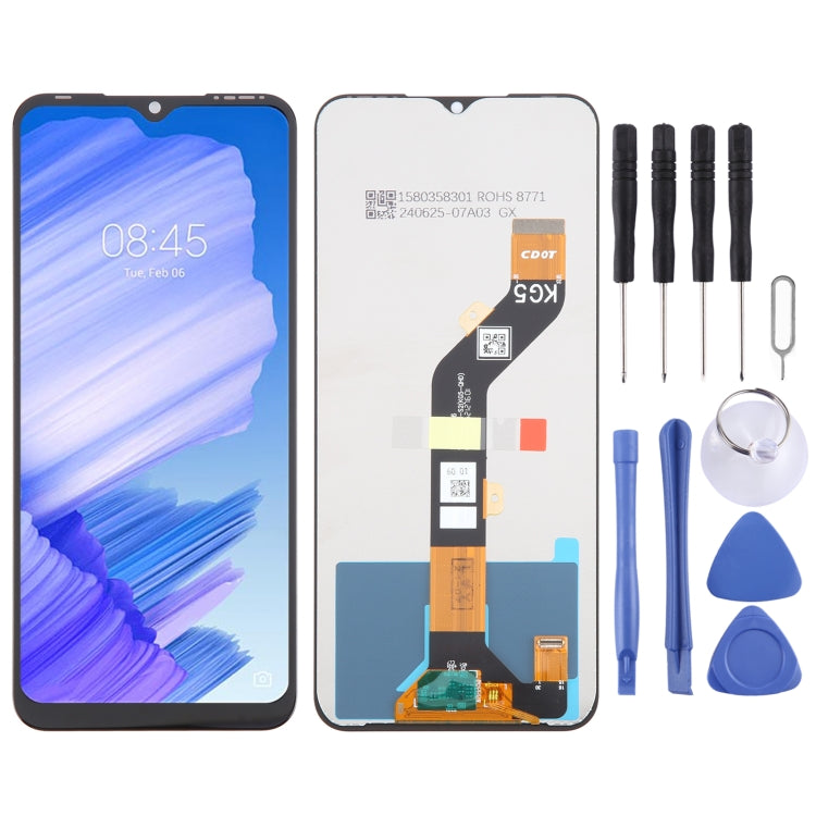 Écran LCD OEM avec assemblage complet de numériseur, For Tecno Pop 9 4G, For Tecno Spark GO 2025, For Tecno Spark 30C, For Tecno Spark 20 Pro 5G KJ8, For Tecno Spark 20P, For Tecno Pova 6 Neo, For Tecno Spark 20 Pro 4G KJ6, For Tecno Spark 20C BG7n    ...
