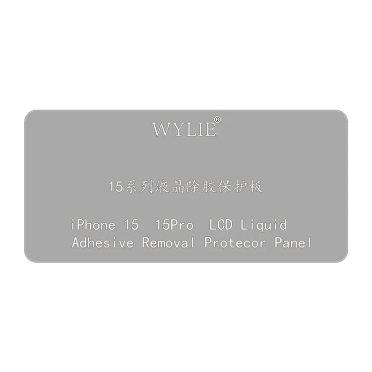 Panneau de protection pour le retrait de la colle de l'écran LCD WYLIE