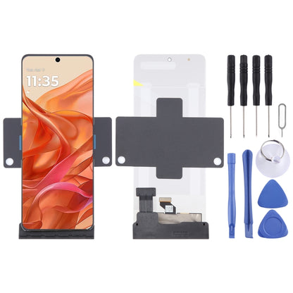 Écran LCD LTPO AMOLED pliable d'origine avec assemblage complet de numériseur, For Motorola Razr 50 Ultra, For Motorola Razr 50