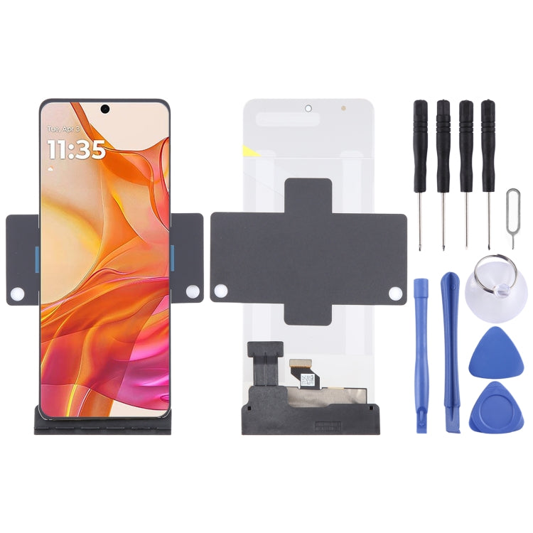 Écran LCD LTPO AMOLED pliable d'origine avec assemblage complet de numériseur, For Motorola Razr 50 Ultra, For Motorola Razr 50