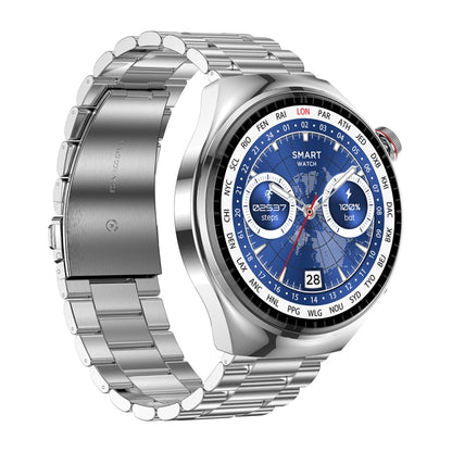 Montre connectée LEMFO LF38 avec écran IPS de 1,6 pouce et bracelet en acier, prend en charge la surveillance de l'oxygène dans le sang