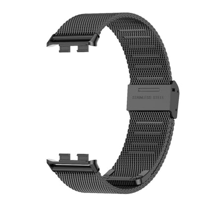 Bracelet de montre en acier inoxydable avec boucle Milan MIJOBS, For Honor Band 10 / 9