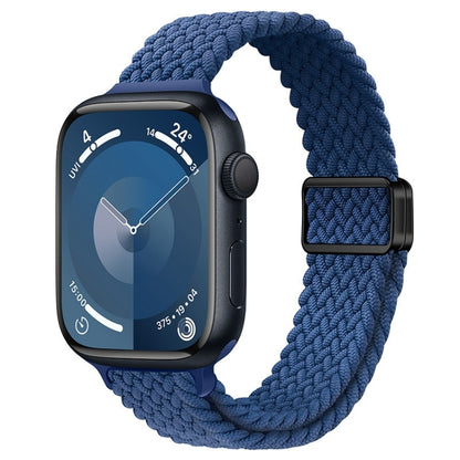 Bracelet de montre tressé en nylon avec boucle magnétique fine, For Apple Watch Series 4 44mm, For Apple Watch Series 4 40mm