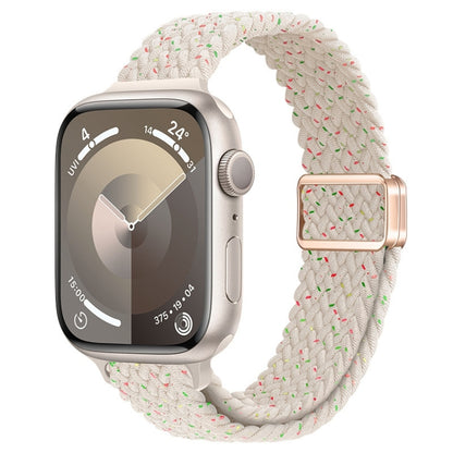 Bracelet de montre tressé en nylon avec boucle magnétique fine, For Apple Watch Series 3 38mm, For Apple Watch Series 3 42mm