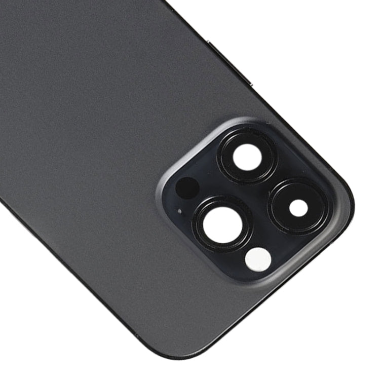 Pour iPhone 14 Pro Cache arrière de batterie avec câble flexible d'alimentation + volume + module de chargement sans fil