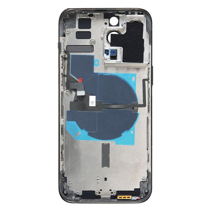 Pour iPhone 14 Pro Max Cache arrière de la batterie avec câble flexible d'alimentation + volume + module de chargement sans fil