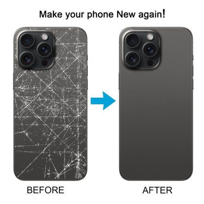 Pour iPhone 14 Pro Max Cache arrière de la batterie avec câble flexible d'alimentation + volume + module de chargement sans fil