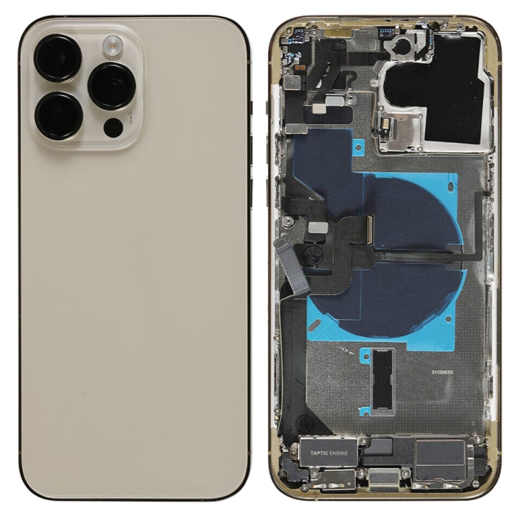 Pour iPhone 14 Pro Max Ensemble de couverture arrière de batterie