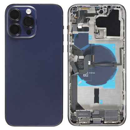 Pour iPhone 14 Pro Max Ensemble de couverture arrière de batterie