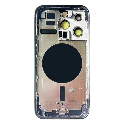 Pour iPhone 14 Pro Cache arrière de batterie avec touches latérales et plateau de carte