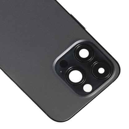 Pour iPhone 14 Pro Cache arrière de batterie avec touches latérales et plateau de carte
