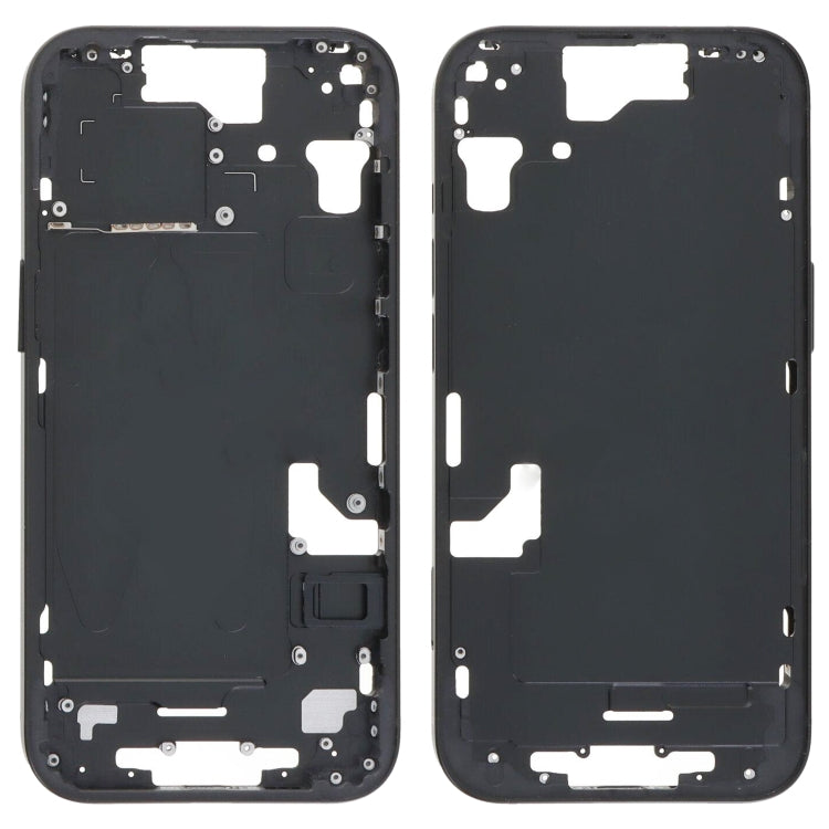 Pour iPhone 15 Cadre central Plaque de cadre avec touches latérales + plateau de carte, CE EU Version, US Version, China Version