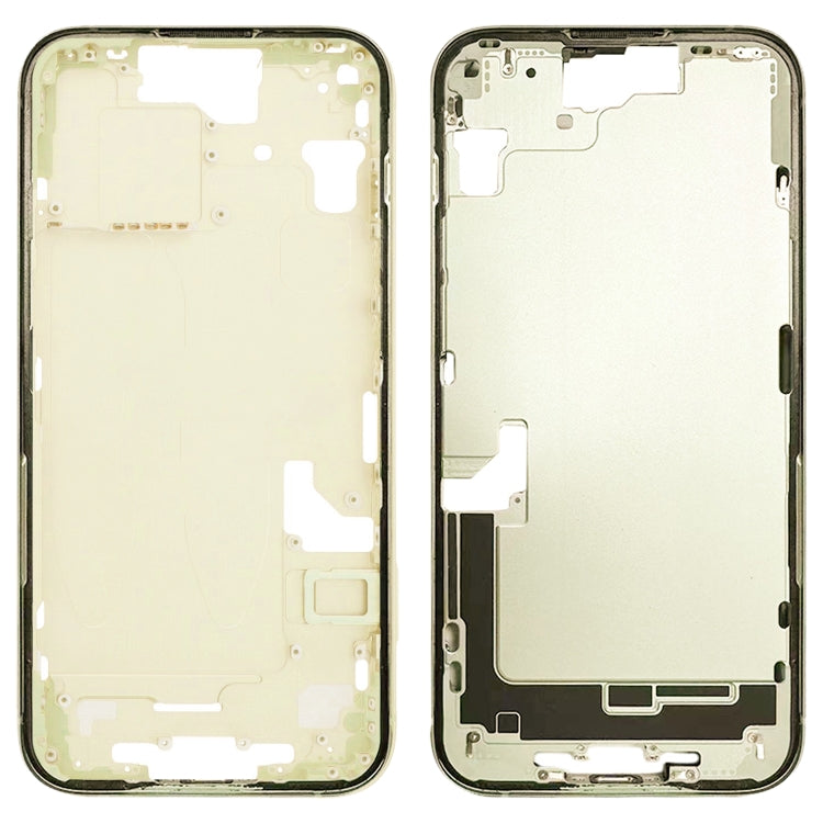 Pour iPhone 15 Cadre central Plaque de cadre avec touches latérales + plateau de carte, CE EU Version, US Version, China Version