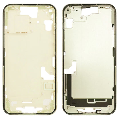 Pour iPhone 15 Cadre central Plaque de cadre avec touches latérales + plateau de carte, CE EU Version, US Version, China Version