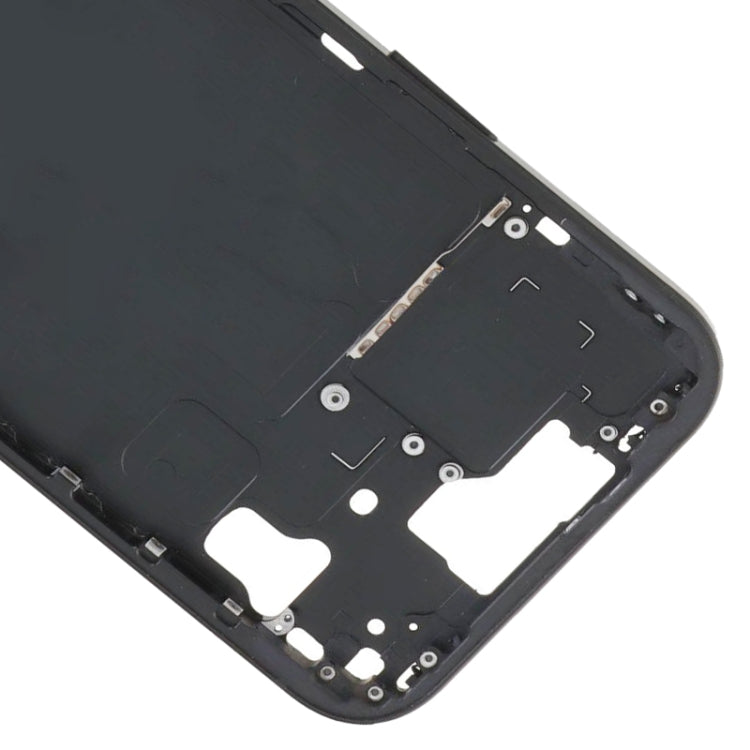 Pour iPhone 15 Cadre central Plaque de cadre avec touches latérales + plateau de carte, CE EU Version, US Version, China Version