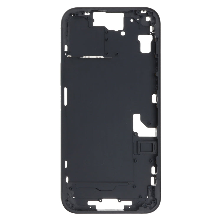Pour iPhone 15 Plus Cadre central Plaque de cadre avec touches latérales + plateau de carte, China Version, US Version, CE EU Version