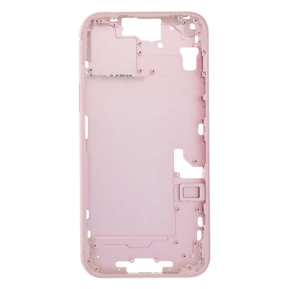 Pour iPhone 15 Plus Cadre central Plaque de cadre avec touches latérales + plateau de carte, China Version, US Version, CE EU Version