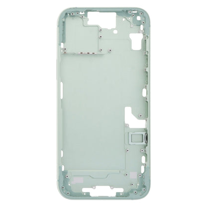Pour iPhone 15 Plus Cadre central Plaque de cadre avec touches latérales + plateau de carte, China Version, US Version, CE EU Version