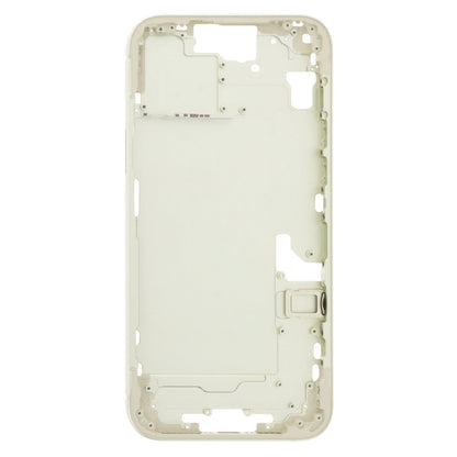 Pour iPhone 15 Plus Cadre central Plaque de cadre avec touches latérales + plateau de carte, China Version, US Version, CE EU Version