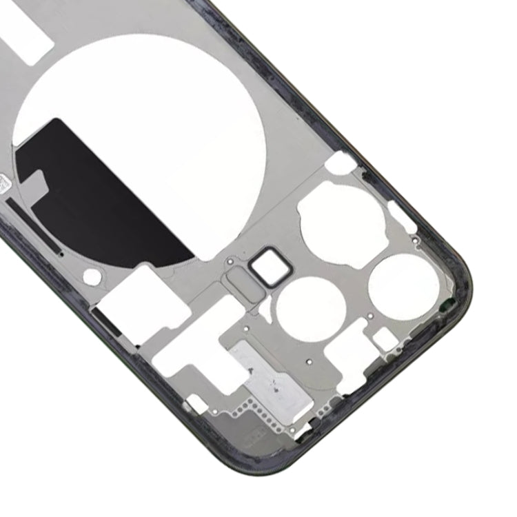 Pour iPhone 15 Pro Cadre central Plaque de cadre avec touches latérales + plateau de carte