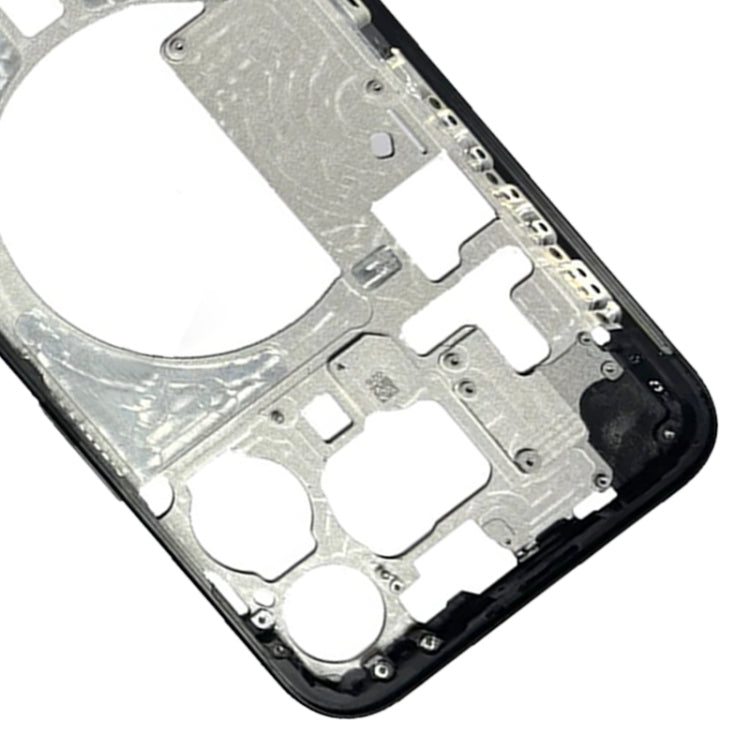 Pour iPhone 15 Pro Max Cadre central Plaque de cadre avec touches latérales + plateau de carte