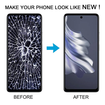 Ensemble complet de numériseur d'écran LCD OEM avec cadre, For Tecno Spark 20 Pro 4G KJ6, For Tecno Spark 20C BG7n, For Tecno Spark 10C KI5k, For Tecno Spark Go 2023 BF7n, For Tecno Spark 10 Pro KI7