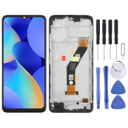Ensemble complet de numériseur d'écran LCD OEM avec cadre, For Tecno Spark 20 Pro 4G KJ6, For Tecno Spark 20C BG7n, For Tecno Spark 10C KI5k, For Tecno Spark Go 2023 BF7n, For Tecno Spark 10 Pro KI7