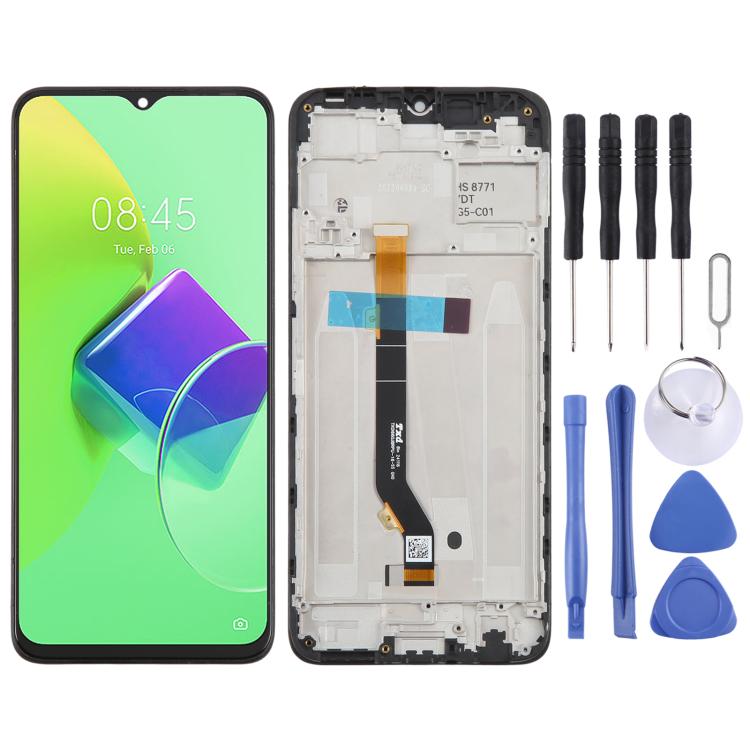 Ensemble complet de numériseur d'écran LCD OEM avec cadre, For Tecno Spark 20 Pro 4G KJ6, For Tecno Spark 20C BG7n, For Tecno Spark 10C KI5k, For Tecno Spark Go 2023 BF7n, For Tecno Spark 10 Pro KI7