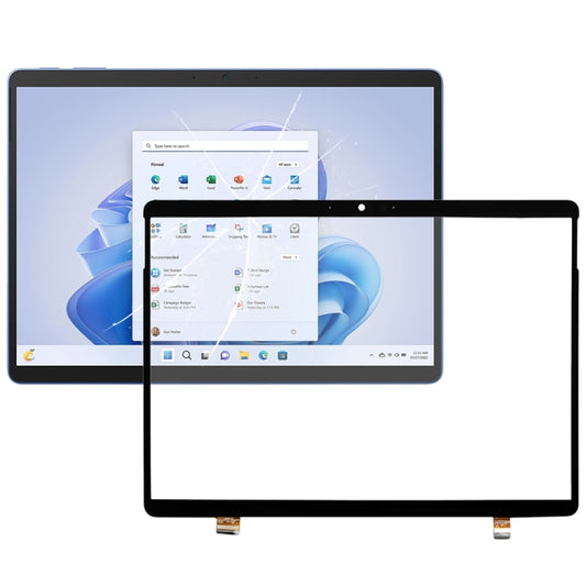 Panneau tactile avec adhésif optiquement transparent OCA