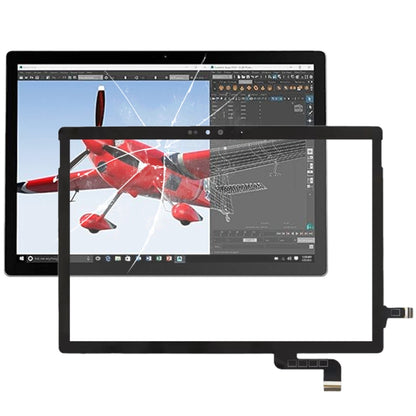 Panneau tactile avec adhésif optiquement transparent OCA