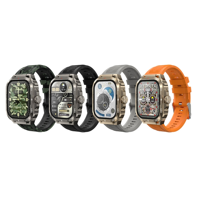 La montre intelligente WK WH-03 de 2,01 pouces prend en charge les appels Bluetooth