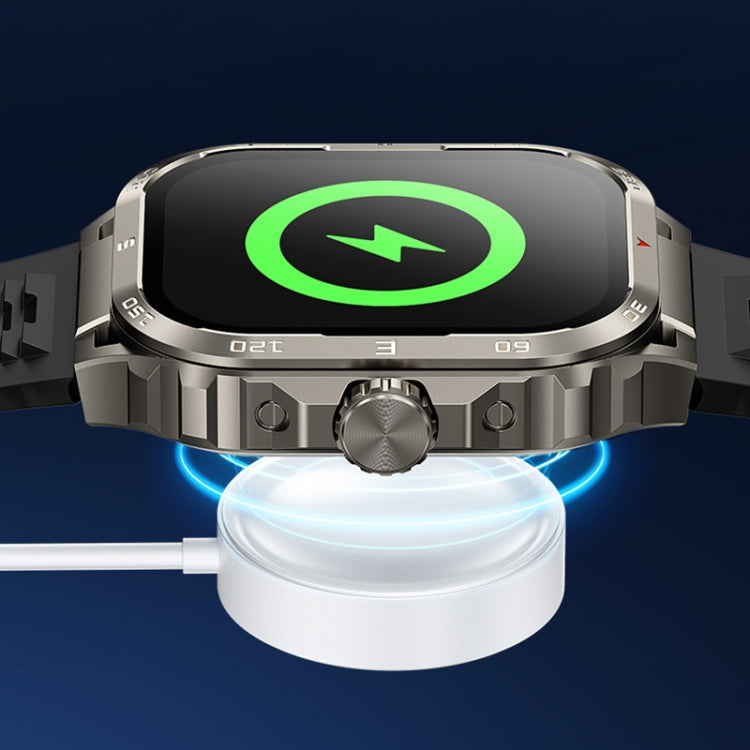 La montre intelligente WK WH-03 de 2,01 pouces prend en charge les appels Bluetooth