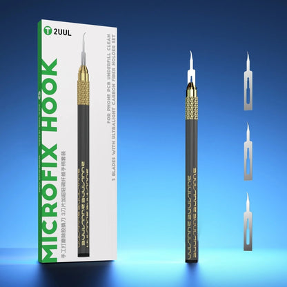 Kit de nettoyage de PCB pour téléphone à crochet MicroFix 2UUL DA12 avec support en fibre de carbone ultraléger