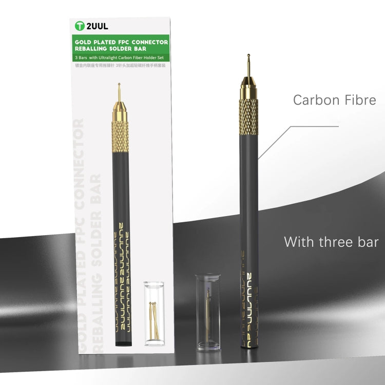 Ensemble de barre d'aspiration d'étain à souder pour connecteur FPC en fibre de carbone ultraléger 2UUL SC98