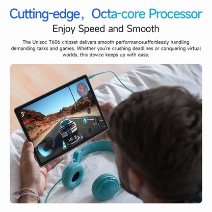 Tablette PC WiFi Ulefone Tab W10, 10,1 pouces Android 14 Unisoc T606 Octa Core, prise UE, Tab W10