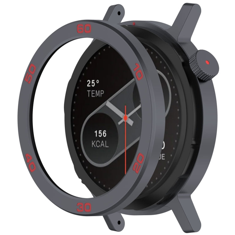 Montre connectée avec lunette métallique et cadre avec anneau numérique, For Nothing CMF Watch Pro 2