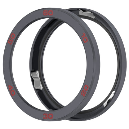Montre connectée avec lunette métallique et cadre avec anneau numérique, For Nothing CMF Watch Pro 2