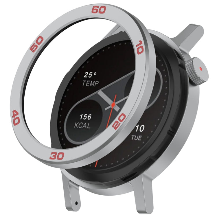 Montre connectée avec lunette métallique et cadre avec anneau numérique, For Nothing CMF Watch Pro 2