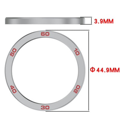 Montre connectée avec lunette métallique et cadre avec anneau numérique, For Nothing CMF Watch Pro 2