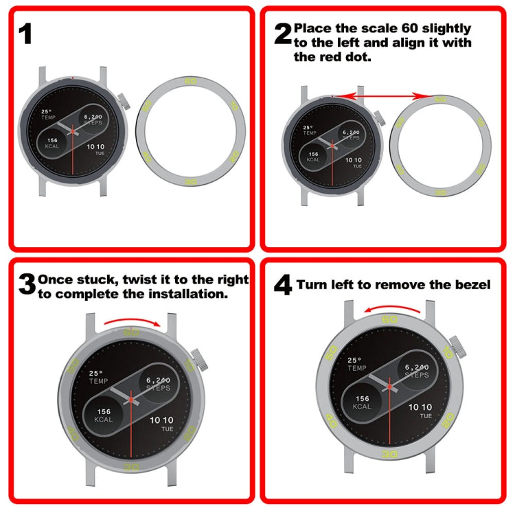 Montre connectée avec lunette métallique et cadre avec anneau numérique, For Nothing CMF Watch Pro 2