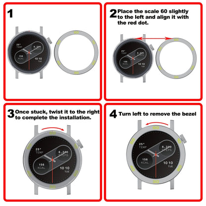 Montre connectée avec lunette métallique et cadre avec anneau numérique, For Nothing CMF Watch Pro 2