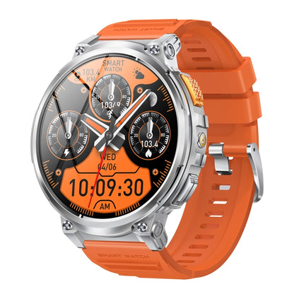 Montre intelligente d'appel Bluetooth LEMFO K66 de 1,85 pouces, prise en charge de la fréquence cardiaque / de l'oxygène dans le sang