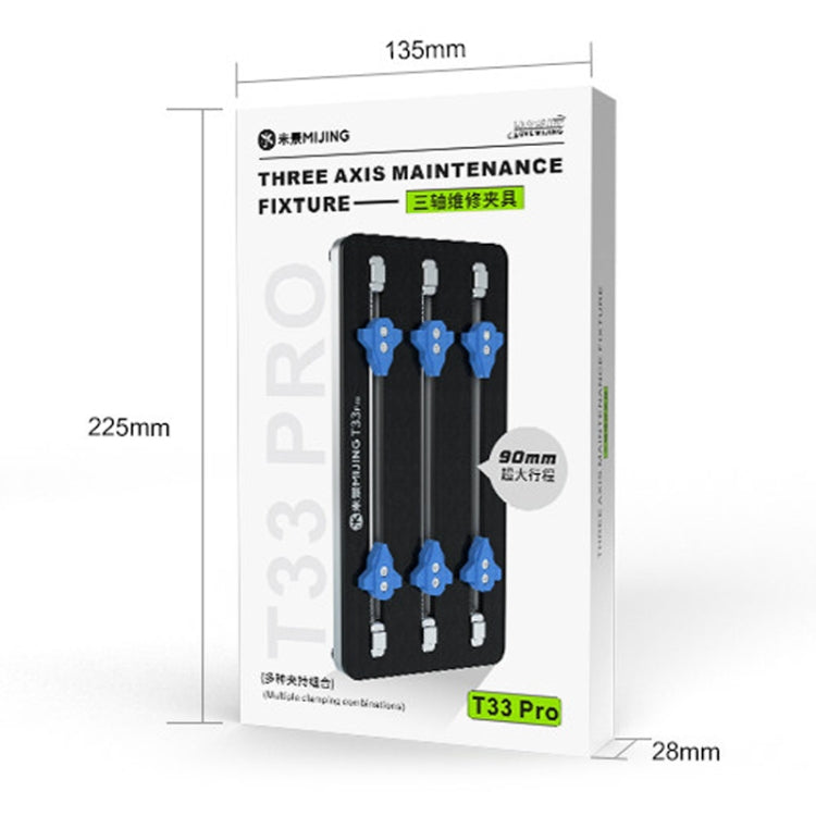 Mijing T33 Pro Fixation multi-angle 3 axes pour carte mère Maintenance PCB