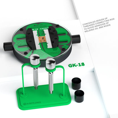 Mijing GK18 Orbiculaire Universel Trempé Isolé Fixation De Réparation De Carte Mère En Verre