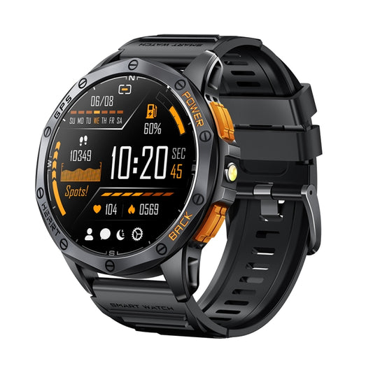 Montre connectée de sport GPS LEMFO K67 avec écran AMOLED de 1,43 pouces, prise en charge des appels Bluetooth / surveillance de la santé
