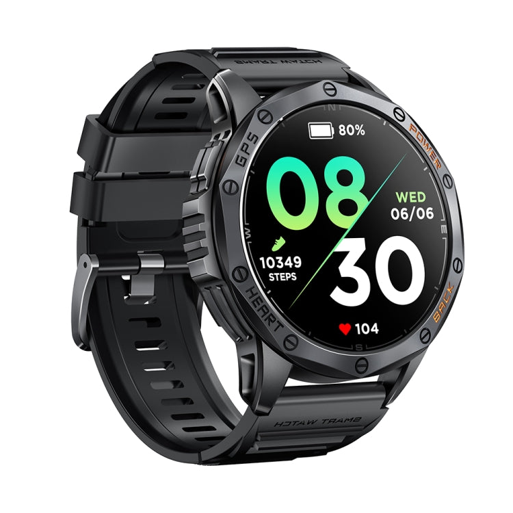 Montre connectée de sport GPS LEMFO K67 avec écran AMOLED de 1,43 pouces, prise en charge des appels Bluetooth / surveillance de la santé