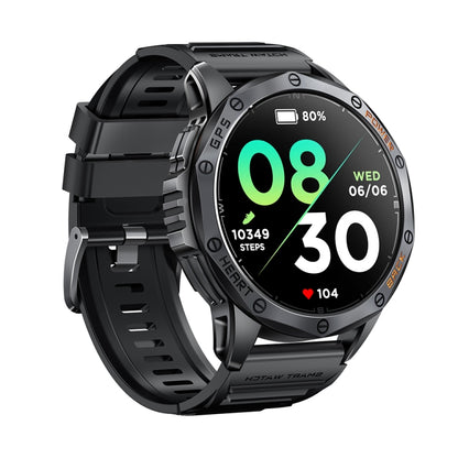 Montre connectée de sport GPS LEMFO K67 avec écran AMOLED de 1,43 pouces, prise en charge des appels Bluetooth / surveillance de la santé