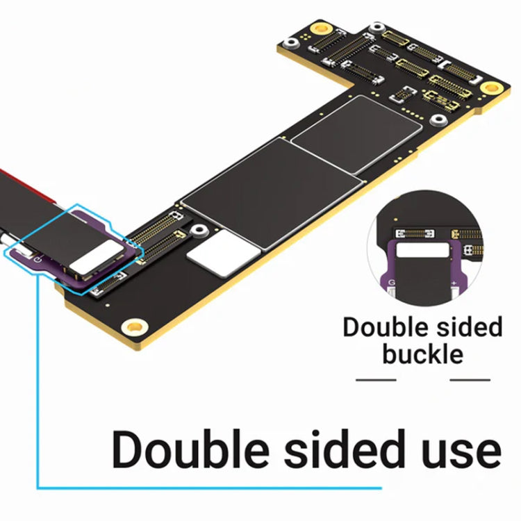 Connecteur de batterie de démarrage d'alimentation double face détachable 2UUL BT02 pour iPhone 8 à 15 Pro Max / Android