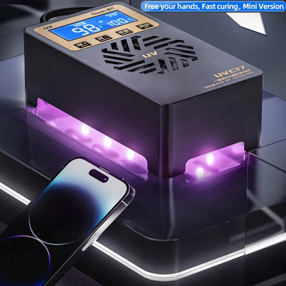 Lampe de séchage UV intégrée Qianli UVC17 de 7 pouces avec fonction de synchronisation