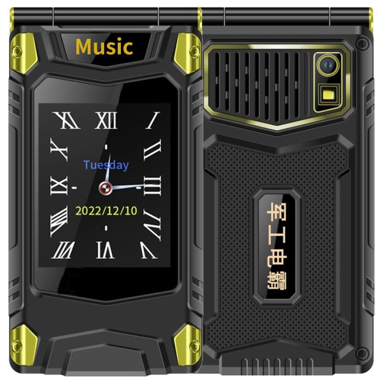 Téléphone robuste à double écran M7+ 4G, 2,8 pouces à l'intérieur, 2,4 pouces à l'extérieur, batterie 6800 mAh, 24 touches, lampe de poche, réseau : 4G, double SIM, SOS, M7+ 4G